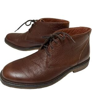 Johnston and Murphy Men’s Sheepskin Chukka Boots Sz 9M Memory Foam‎ Cushioned